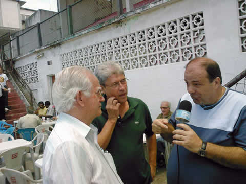 Norberto Moreira, Emerson Marçal e Edson Calegares