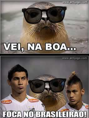 charge santos campeonato brasileiro