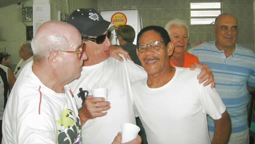 Maneco, Zé Maria, Tinoco, Juarez e Barletta