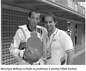 Henrique Moura e Fabio Goulart (foto a Tribuna)