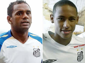 Kleber Pereira e Neymar