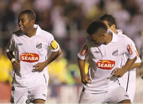 Robinho e Neymar