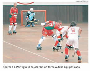 Hoquei do Inter (foto jornal A Tribuna)