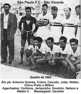 Quadro do So Paulo F.C - 1953