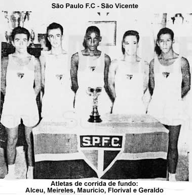 TurmaAtletas do So Paulo F.C - corrida de fundo